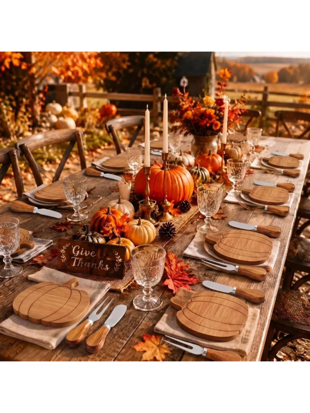 24 Fall Pumpkin Charcuterie Boards - Mini Cheese Board Gift Sets for